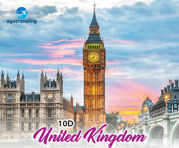 Paket Wisata 10 D United Kingdom November - Desember 2018