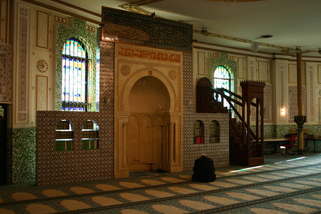 Mihrab di Islamic Center Brussels